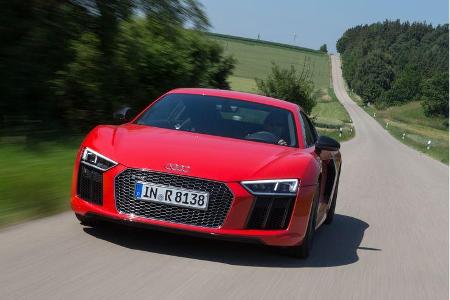 Audi R8 V10 Plus, Front