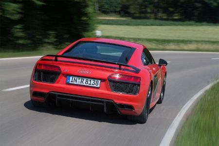 Audi R8 V10 Plus, Heck