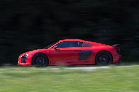 Audi R8 V10 Plus, Seite