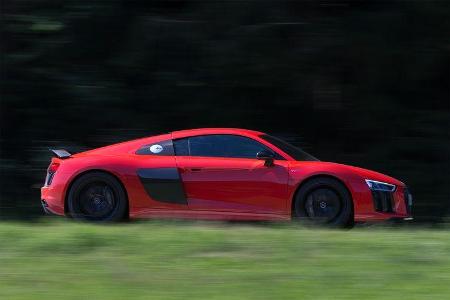Audi R8 V10 Plus, Seite