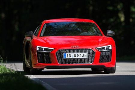 Audi R8 V10 Plus, Front