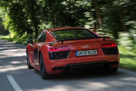 Audi R8 V10 Plus, Heck