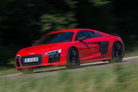 Audi R8 V10 Plus, Totale