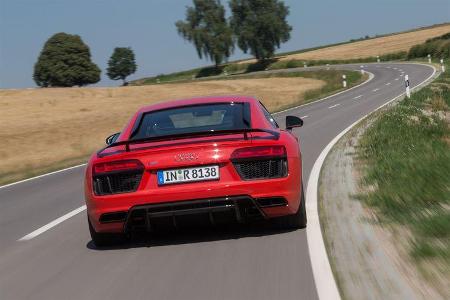 Audi R8 V10 Plus, Heck