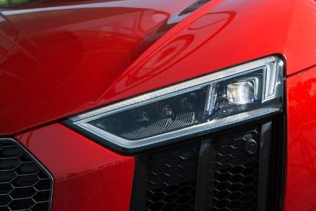 Audi R8 V10 Plus, Scheinwerfer