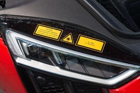 Audi R8 V10 Plus, Scheinwerfer