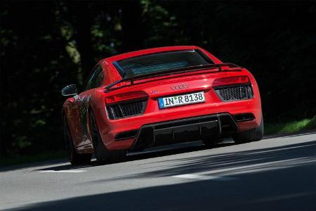 Audi R8 V10 Plus, Heck