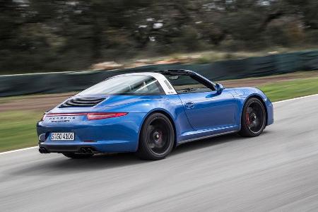 Porsche 911 Targa 4 GTS, Seitenansicht