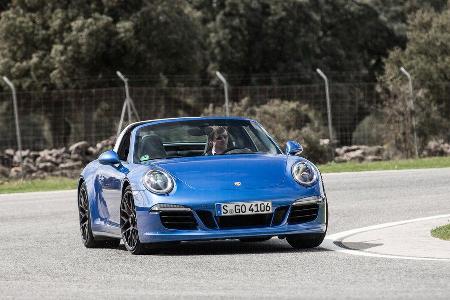 Porsche 911 Targa 4 GTS, Frontansicht
