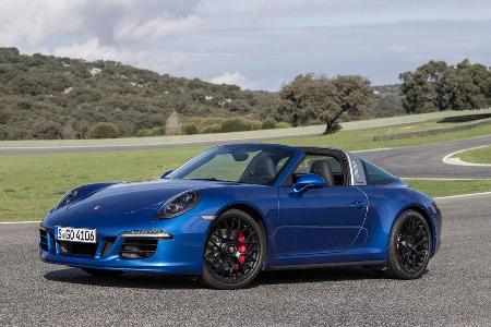 Porsche 911 Targa 4 GTS, Seitenansicht