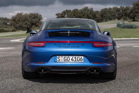 Porsche 911 Targa 4 GTS, Heckansicht