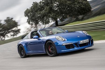Porsche 911 Targa 4 GTS, Frontansicht