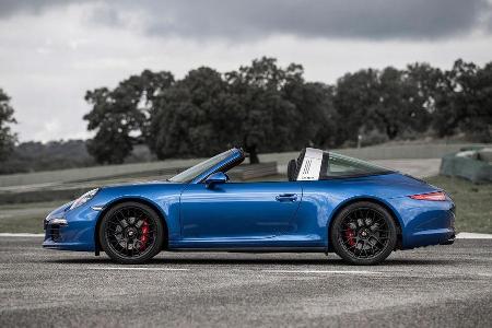Porsche 911 Targa 4 GTS, Seitenansicht