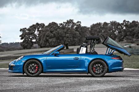Porsche 911 Targa 4 GTS, Seitenansicht