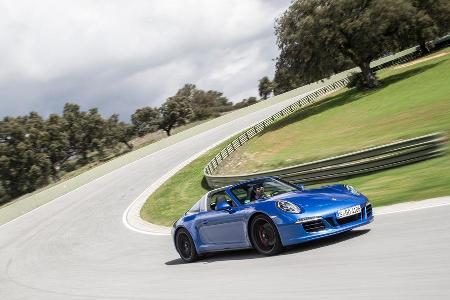 Porsche 911 Targa 4 GTS, Frontansicht