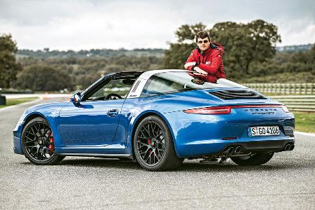 Porsche 911 Targa 4 GTS, Seitenansicht, Stefan Helmreich