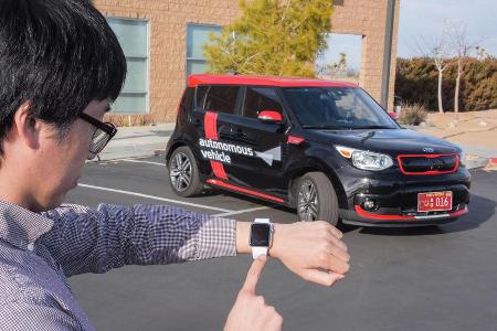 Kia Soul EV, autonomes Fahren, Kia Drive Wise, CES 2016, Las Vegas