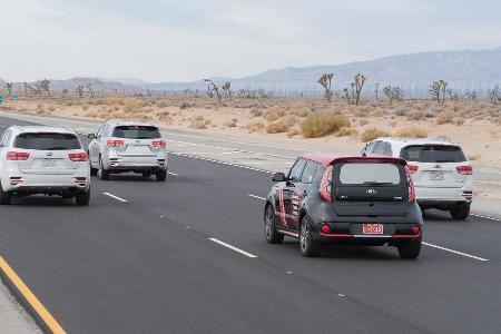 Kia Soul EV, autonomes Fahren, Kia Drive Wise, CES 2016, Las Vegas
