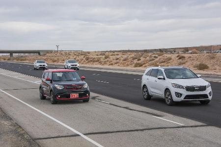 Kia Soul EV, autonomes Fahren, Kia Drive Wise, CES 2016, Las Vegas