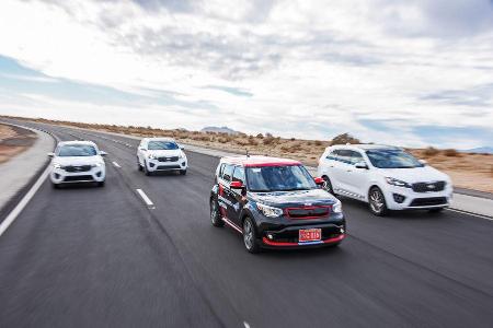 Kia Soul EV, autonomes Fahren, Kia Drive Wise, CES 2016, Las Vegas