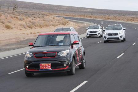 Kia Soul EV, autonomes Fahren, Kia Drive Wise, CES 2016, Las Vegas