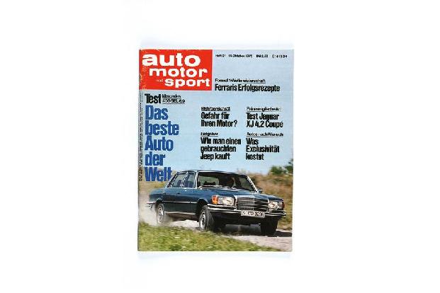 Mercedes 450 SEL 6.9, Hefttitel