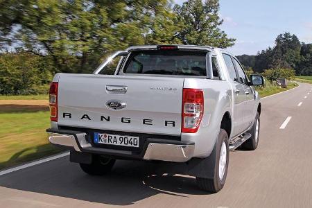 Ford Ranger 2.2 TDCi Doppelkabine Limited, Heckansicht