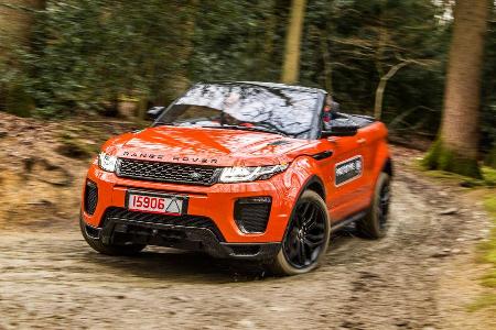 Range Rover Evoque Cabrio, Impression, Ausfahrt