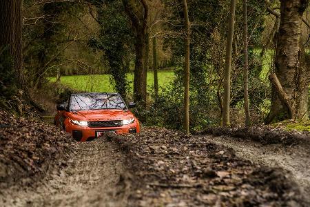 Range Rover Evoque Cabrio, Impression, Ausfahrt