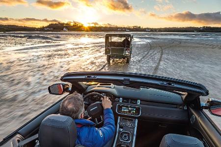 Range Rover Evoque Cabrio, Impression, Ausfahrt