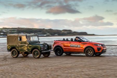 Range Rover Evoque Cabrio, Impression, Ausfahrt