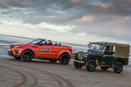 Range Rover Evoque Cabrio, Impression, Ausfahrt