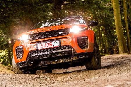 Range Rover Evoque Cabrio, Impression, Ausfahrt