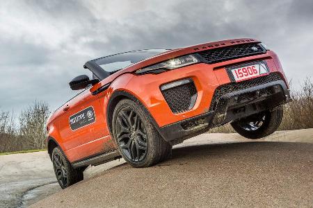 Range Rover Evoque Cabrio, Impression, Ausfahrt