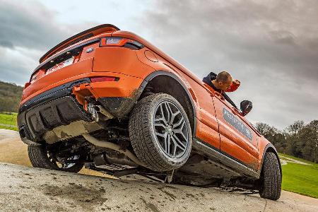 Range Rover Evoque Cabrio, Impression, Ausfahrt