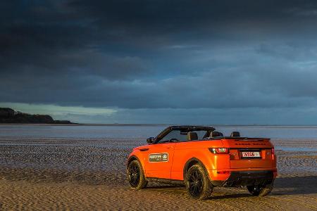 Range Rover Evoque Cabrio, Impression, Ausfahrt
