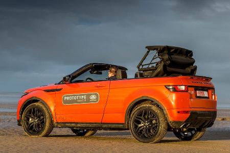 Range Rover Evoque Cabrio, Impression, Ausfahrt