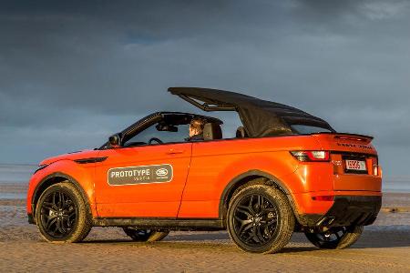 Range Rover Evoque Cabrio, Impression, Ausfahrt