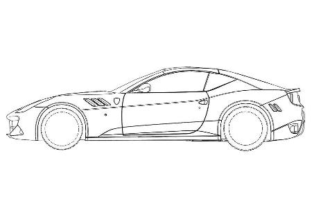 Ferrari FF Coup Unikat Patentamtbilder