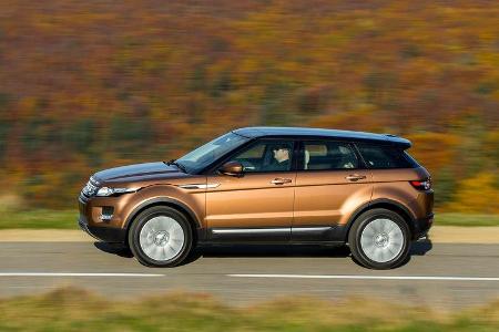 Land Rover Evoque 2,2 SD4, Seitenansicht
