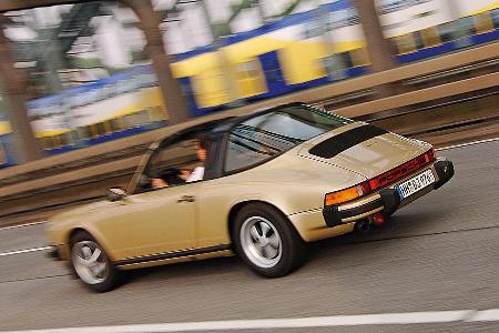 Porsche 911 Targa, Heckansicht