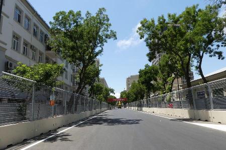 Trackwalk - GP Aserbaidschan - Baku - 15. Juni 2016