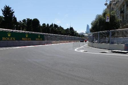 Trackwalk - GP Aserbaidschan - Baku - 15. Juni 2016