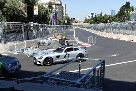 Trackwalk - GP Aserbaidschan - Baku - 15. Juni 2016