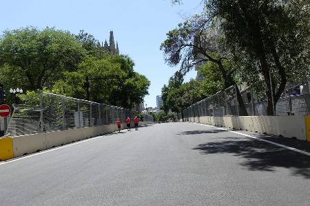 Trackwalk - GP Aserbaidschan - Baku - 15. Juni 2016