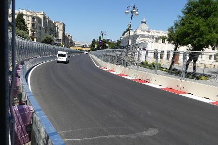 Trackwalk - GP Aserbaidschan - Baku - 15. Juni 2016