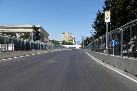Trackwalk - GP Aserbaidschan - Baku - 15. Juni 2016