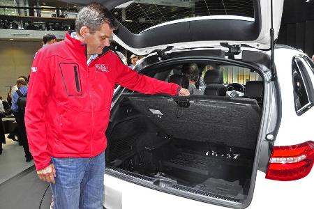 Bis zu 580 Liter Kofferraum gibt Mercedes fürs GLC-Gepäckfach an, 80 Liter mehr als der GLK. Das kann sich sehen lassen. Das...