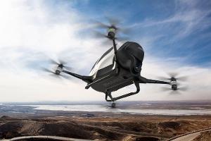 Autonom und elektrisch fliegende Passagier-Drohne