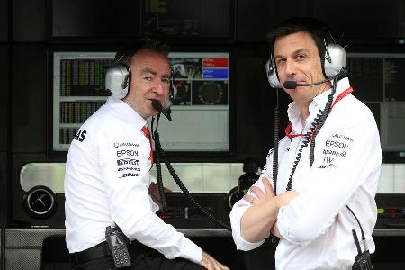 Paddy Lowe & Toto Wolff - Mercedes - Formel 1 - GP Aserbaidschan - Baku - 17. Juni 2016